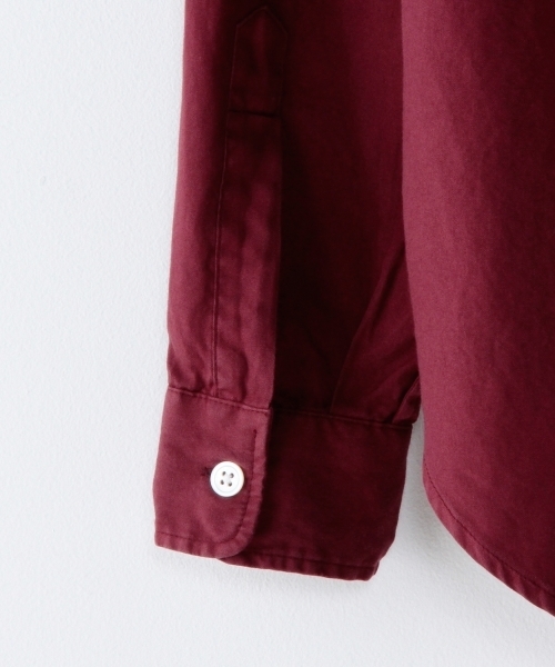 BEAUTY&YOUTH UNITED ARROWS（ビューティーアンドユースユナイテッドアローズ）の「＜steven alan＞ G/DYE OXFD RV/SM REG/ｼｬﾂ（シャツ/ブラウス・メンズ・ネイビー/ワインレッド・X-LARGE/MEDIUM/LARGE/SMALL）」の5枚目の写真