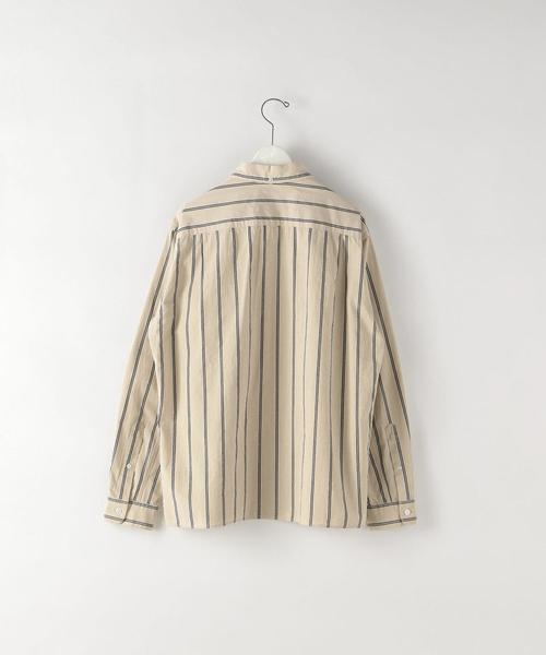 Steven Alan（スティーブンアラン）の「＜Steven Alan＞ HI/TWIST STRIPE BOX SINGLE NEEDLE SHIRT-BOLD/シャツ（シャツ/ブラウス・メンズ・ナチュラル/ベージュ・LARGE/X-LARGE/MEDIUM/SMALL）」の13枚目の写真