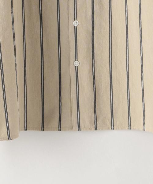 Steven Alan（スティーブンアラン）の「＜Steven Alan＞ HI/TWIST STRIPE BOX SINGLE NEEDLE SHIRT-BOLD/シャツ（シャツ/ブラウス・メンズ・ナチュラル/ベージュ・LARGE/X-LARGE/MEDIUM/SMALL）」の10枚目の写真