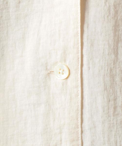 BEAUTY&YOUTH UNITED ARROWS（ビューティーアンドユースユナイテッドアローズ）の「BY ワッシャーオープンカラーシャツо（シャツ/ブラウス・レディース・ホワイト/ライトピンク・FREE）」の5枚目の写真