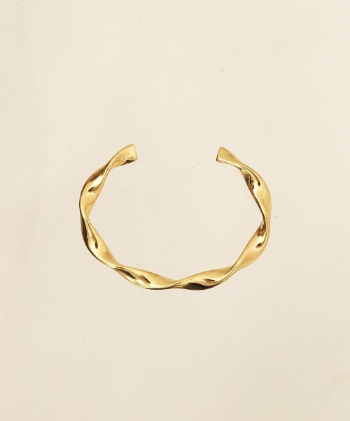 TODAYFUL メタルバングル フリーサイズ ワイドカーブ メタル バングル – GOLDY Onlinestore