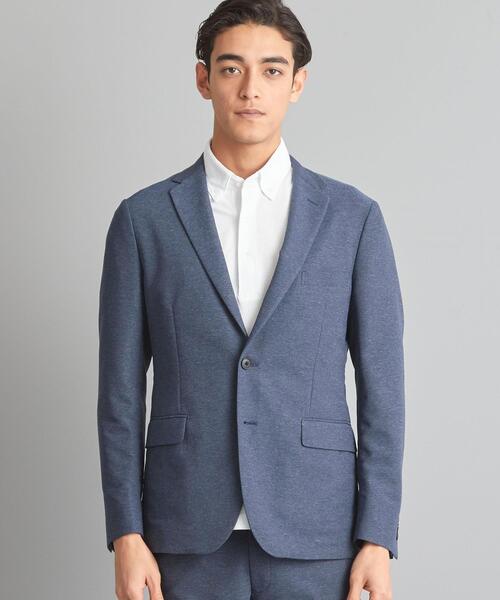 Green Label Relaxingセットアップ ダブル ネイビー手洗可 L green label relaxing（グリーンレーベルリラクシング）の