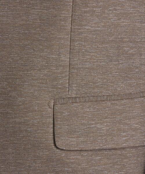 WORK TRIP OUTFITS GREEN LABEL RELAXING（ワークトリップアウトフィッツグリーンレーベル リラクシング）の「＜ 機能 / 洗濯機洗い可・防シワ・ストレッチ ＞ WTO Pカラミ スリム NT HP ジャケット（テーラードジャケット・メンズ・ネイビー/ブラウン・XS/42/S/44/M/46/L/48/XL/50/XXS/40）」の18枚目の写真