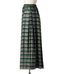 Drawer ラメチェックスカート Drawer（ドゥロワー）の「Drawer ラメチェックギャザースカート