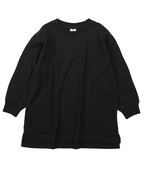 devirock(デビロック)の「ロング丈長袖Tシャツ(Tシャツ/カットソー・キッズ・グリーン系その他/ダークオリーブ/ホワイト/パープル系その他/ブラック/ダークベージュ・160cm/150cm/100cm/140cm/120cm/110cm/130cm)」の14枚目の写真