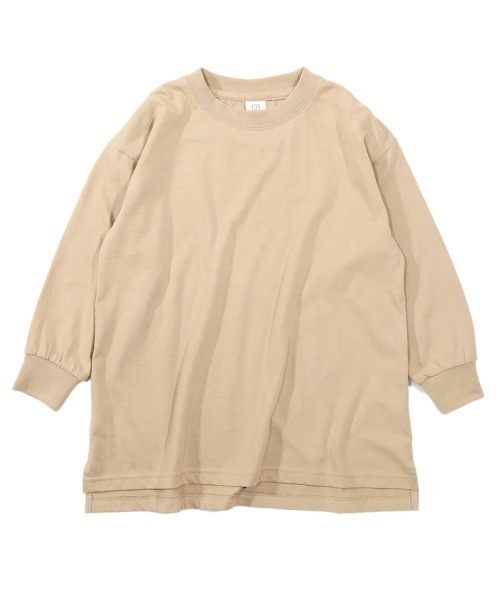 devirock(デビロック)の「ロング丈長袖Tシャツ(Tシャツ/カットソー・キッズ・グリーン系その他/ダークオリーブ/ホワイト/パープル系その他/ブラック/ダークベージュ・160cm/150cm/100cm/140cm/120cm/110cm/130cm)」の18枚目の写真