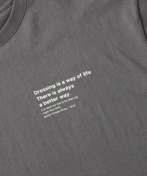 RAG MACHINE（ラグマシーン）の「【RAG MACHINE】フォトデザインＴシャツ（Tシャツ/カットソー・レディース・ホワイト/ベージュ/ダークグレー・M/L）」の11枚目の写真