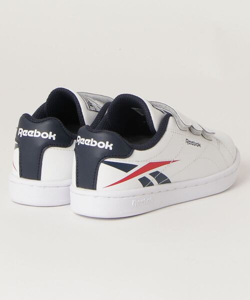 Reebok（リーボック）の「ロイヤル コンプリート CLN 2 / Royal Complete CLN 2（スニーカー・キッズ・ホワイト×ネイビー/ネイビー・17.0cm/18.0cm/19.0cm/20.0cm/21.0cm/22.0cm）」の3枚目の写真