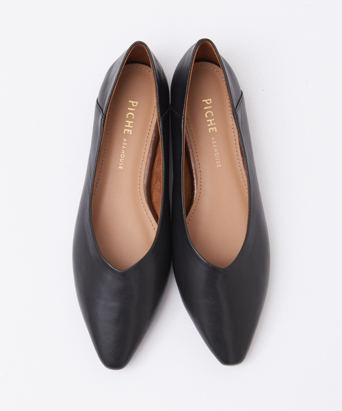 PICHE ABAHOUSE(ピシェ アバハウス)の「バブーシュ2WAYフラットシューズ(パンプス・レディース・ブラック/その他/ブロンズ・40/38/39/35/36/37/34)」の9枚目の写真