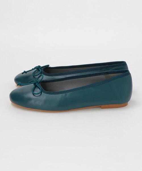 BEAUTY&YOUTH UNITED ARROWS（ビューティーアンドユースユナイテッドアローズ）の「＜MERITXELL＞レザーバレエシューズ ◆（バレエシューズ・レディース・コバルトブルー/モカ/ブラック・38/39/36/37）」の7枚目の写真