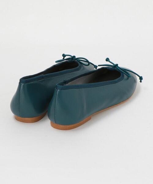 BEAUTY&YOUTH UNITED ARROWS（ビューティーアンドユースユナイテッドアローズ）の「＜MERITXELL＞レザーバレエシューズ ◆（バレエシューズ・レディース・コバルトブルー/モカ/ブラック・38/39/36/37）」の9枚目の写真