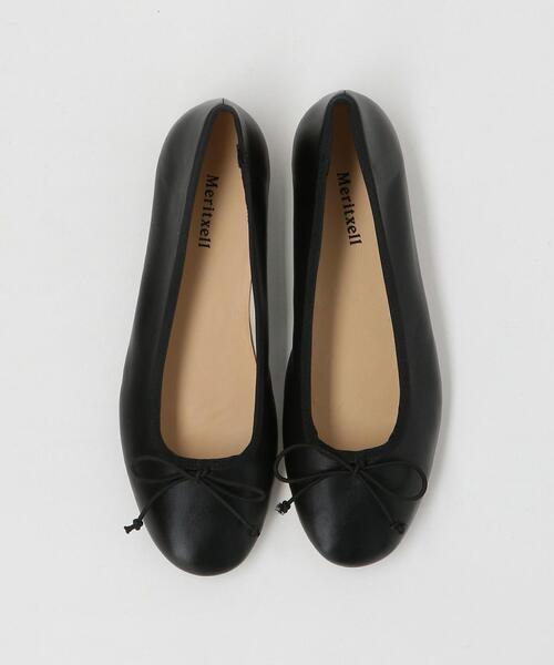 Meritxell  バレエシューズ　ブラック　38 24.0㎝ BEAUTY&YOUTH UNITED ARROWS（ビューティーアンドユース