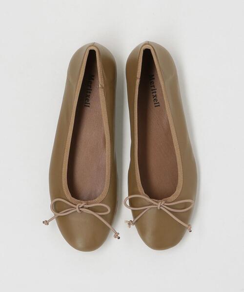 BEAUTY&YOUTH UNITED ARROWS（ビューティーアンドユースユナイテッドアローズ）の「＜MERITXELL＞レザーバレエシューズ ◆（バレエシューズ・レディース・コバルトブルー/モカ/ブラック・38/39/36/37）」の11枚目の写真