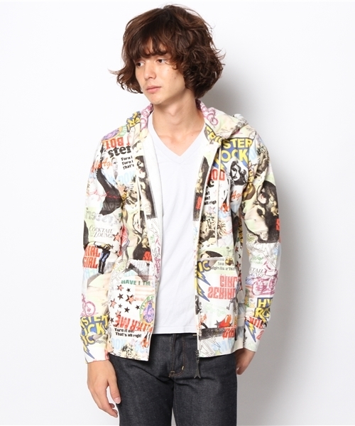 HYSTERIC GLAMOUR（ヒステリックグラマー）の「SCRATCH FEVER 総柄 PK（パーカー・メンズ・その他2・SMALL/LARGE/MEDIUM）」の11枚目の写真
