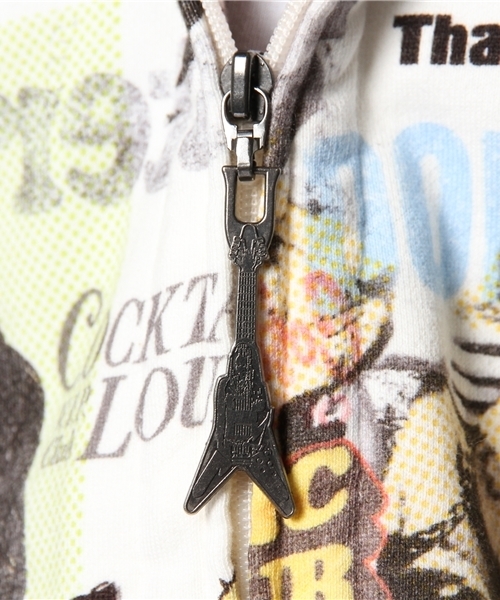 HYSTERIC GLAMOUR（ヒステリックグラマー）の「SCRATCH FEVER 総柄 PK（パーカー・メンズ・その他2・SMALL/LARGE/MEDIUM）」の5枚目の写真