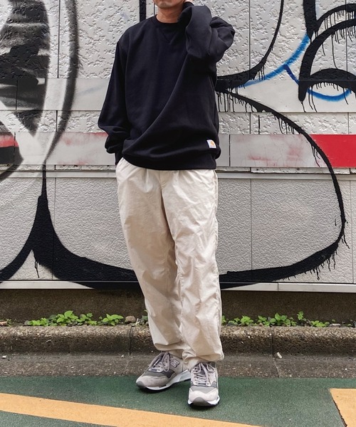 Carhartt ホワイト クルーネックスウェット 【新品未使用】 セール】Carhartt(カーハート)/ミッドウエイト オーバーサイズ