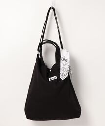 Lee（リー）の「【LEE/リー】ロゴバンダナＢＩＧトート　2WAY 　トートバッグ/ショルダーバッグ　A3収納可　バンダナ付き　ワンポイントブランドロゴ（トートバッグ・メンズ）」