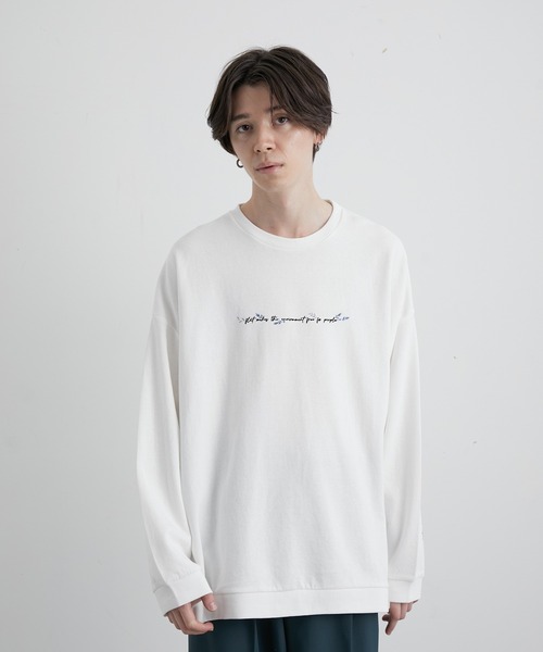 2ポイントロングスリーブワイドPO JUNRED（ジュンレッド）の「2ポイントロングスリーブワイドPO（Tシャツ