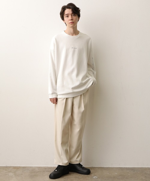 2ポイントロングスリーブワイドPO JUNRED（ジュンレッド）の「2ポイントロングスリーブワイドPO（Tシャツ