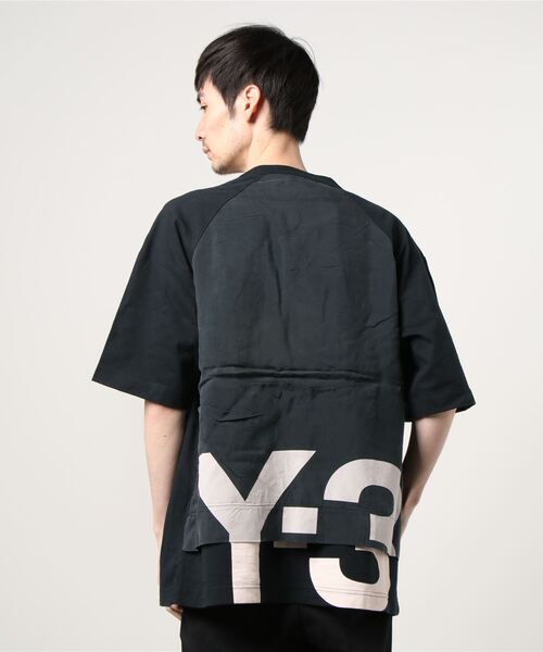 Y-3（ワイスリー）の「M SHADE RAW JERSEY GFX SS TEE_LOGO（Tシャツ