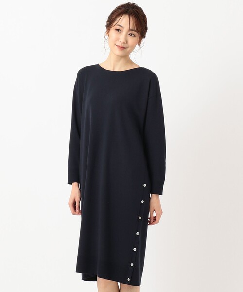 J.PRESS(ジェイプレス)の「【洗える】ワンピ+プリーツスカート ツインセットワンピース(ワンピース・レディース・ベージュ系/ライトグレー系/ネイビー系・T15/T13)」の7枚目の写真