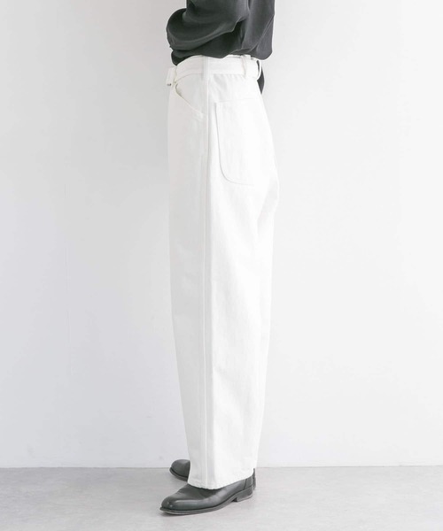 Lee × SEEALL  ペインターパンツ　ホワイトデニム　ワークパンツ SEEALL（シーオール）の「Lee×SEEALL PAINTER PANTS（デニム