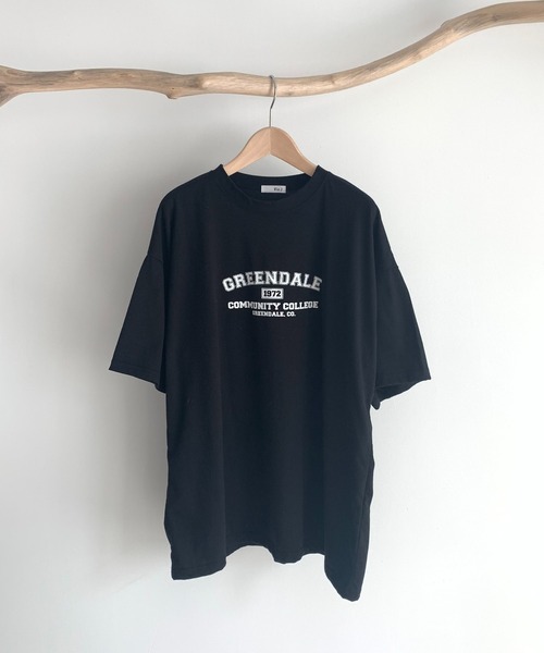 CANAL JEAN（キャナルジーン）の「via j(ヴィアジェイ) "GREENDALE"半袖Tシャツ（Tシャツ/カットソー・レディース・ホワイト/ブラック/ヘザーグレー・ONE SIZE）」の14枚目の写真