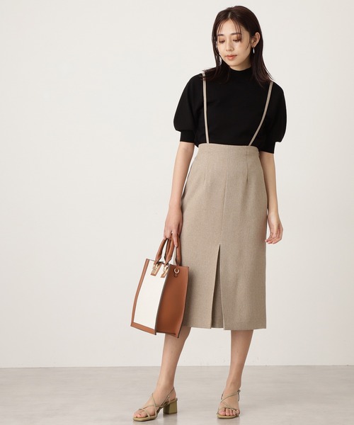 N.（N. Natural Beauty Basic）（エヌエヌナチュラルビューティーベーシック）の「◆スクエアメタルトートバック（トートバッグ・レディース・ブラウン系その他/ブラック/グレイッシュブルー・ﾌﾘ-）」の6枚目の写真