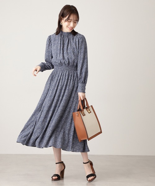 N.（N. Natural Beauty Basic）（エヌエヌナチュラルビューティーベーシック）の「◆スクエアメタルトートバック（トートバッグ・レディース・ブラウン系その他/ブラック/グレイッシュブルー・ﾌﾘ-）」の8枚目の写真