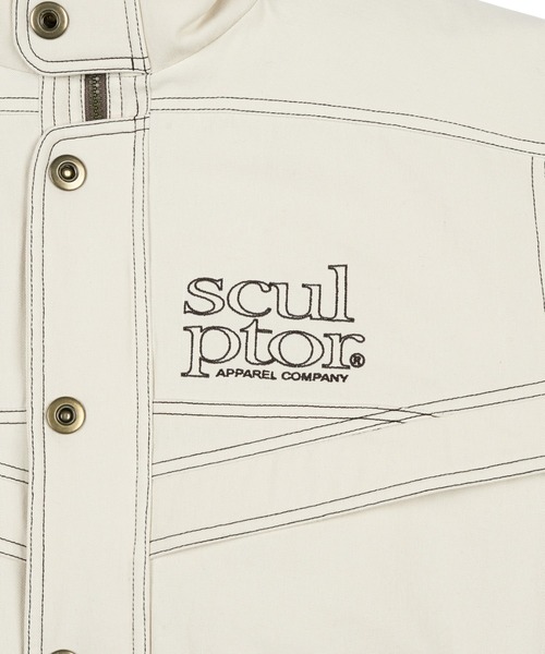 SCULPTOR（スカルプター）の「CONTRAST STITCH WORK JACKET