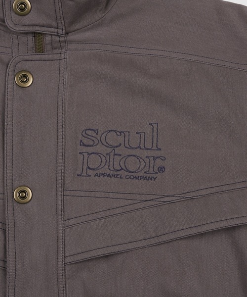 SCULPTOR スカルプター　コントラスト ステッチワークジャケット SCULPTOR（スカルプター）の「CONTRAST STITCH WORK JACKET