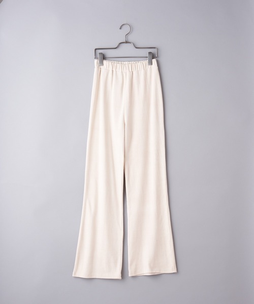 CIAOPANIC（チャオパニック）の「【SCENE by CIAOPANIC/シーンバイチャオパニック】カットフレアパンツ/WEB限定（スラックス・レディース・オフホワイト/ライム・FREE）」の10枚目の写真