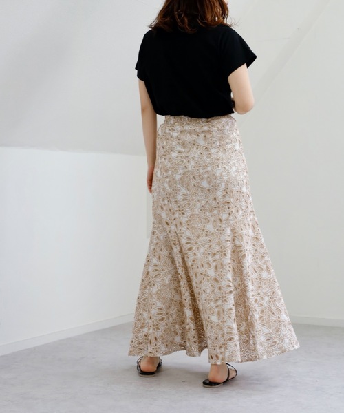 【人気】 日本製 ルイスキャロル ティアードスカート ワインレッド♪ 人気】 日本製 ルイスキャロル ティアードスカート ワインレッド♪