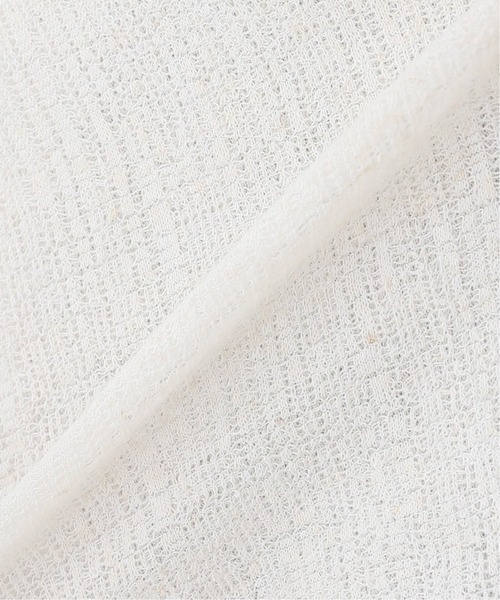 Simplicite（サンプリシテ）の「リネンジャガードオーバーSH（シャツ/ブラウス・レディース・イエロー/アイボリー・FREE）」の14枚目の写真