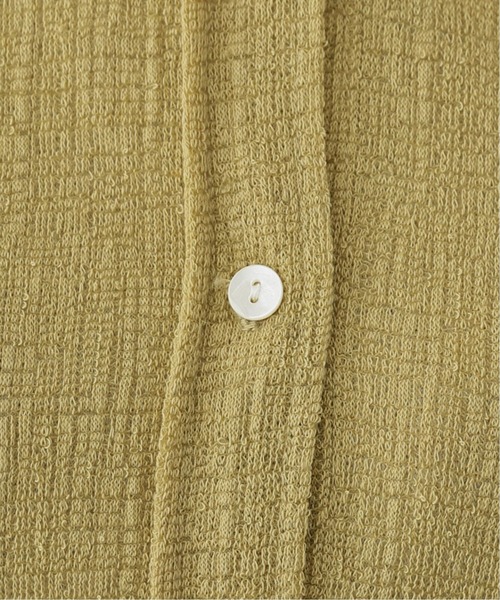 Simplicite（サンプリシテ）の「リネンジャガードオーバーSH（シャツ/ブラウス・レディース・イエロー/アイボリー・FREE）」の16枚目の写真