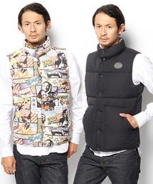 HYSTERIC GLAMOUR ヒステリックグラマー リバーシブルダウンベスト HYSTERIC GLAMOUR（ヒステリックグラマー）の「プリマロフト