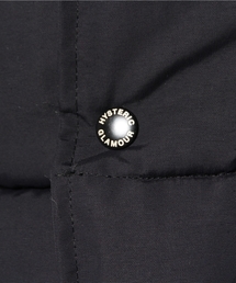 ヒステリックグラマープリマロフトダウン リバーシブルベスト黒S