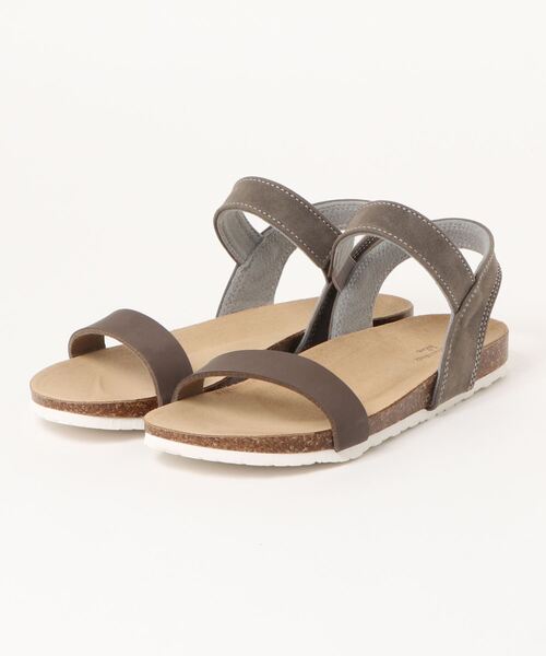 Samansa Mos2 blue（サマンサモスモスブルー）の「ワンストラップフットベッドサンダル（サンダル・レディース・ブラック/モカ/キナリ・MEDIUM/LARGE）」の3枚目の写真