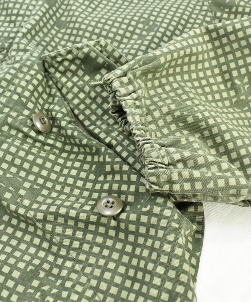 VINTAGE（ヴィンテージ）の「【ヴィンテージ古着】80s US ARMY アメリカ軍 ナイトカモパーカー（モッズコート・メンズ・オリーブ・SMALL）」の4枚目の写真