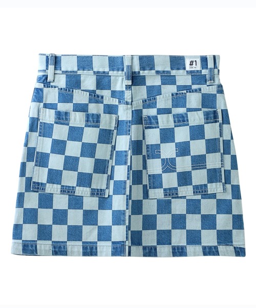 X-girl（エックスガール）の「#1 SKATER DENIM FLIGHT SKIRT（スカート・レディース・インディゴブルー・XS/S/M）」の20枚目の写真