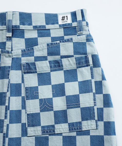 X-girl（エックスガール）の「#1 SKATER DENIM FLIGHT SKIRT（スカート・レディース・インディゴブルー・XS/S/M）」の16枚目の写真