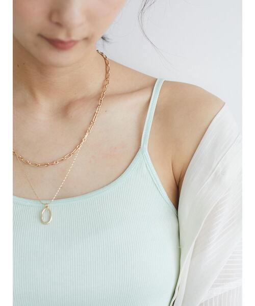 CRAFT STANDARD BOUTIQUE(クラフトスタンダードブティック)の「キャミソール *(タンクトップ・レディース・ホワイト/カーキ/ブラック/ベージュ/ミント・FREE)」の13枚目の写真