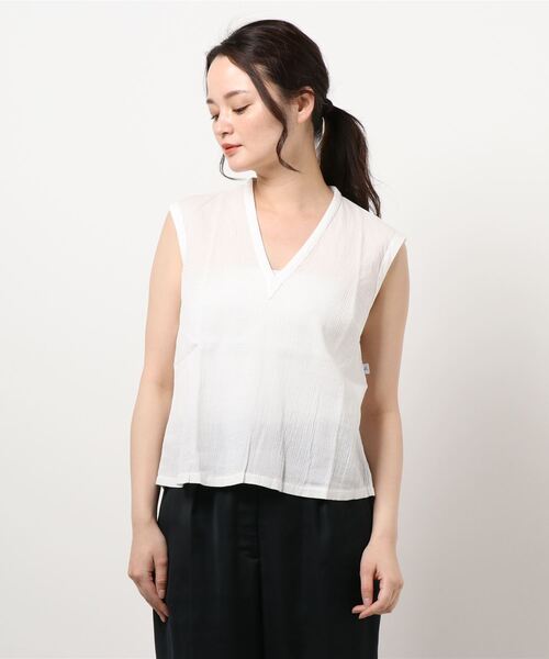 ブラウス シャツ UN11 CHEMISE ブラウス レディース UN11 CHEMISE ブラウス ｜agnès b. FEMME（ファム