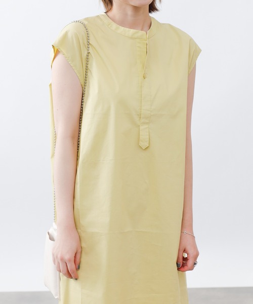 COLONY 2139（コロニートゥーワンスリーナイン）の「タイプライターノースリーブワンピース（ワンピース・レディース・イエロー/ブラック/オフホワイト・FREE）」の20枚目の写真