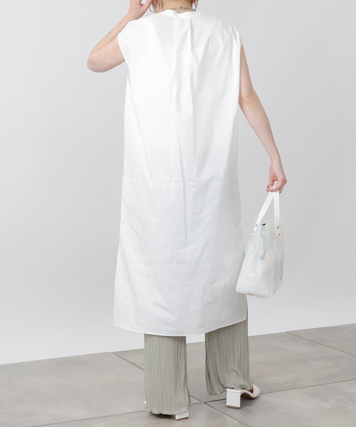 COLONY 2139（コロニートゥーワンスリーナイン）の「タイプライターノースリーブワンピース（ワンピース・レディース・イエロー/ブラック/オフホワイト・FREE）」の10枚目の写真