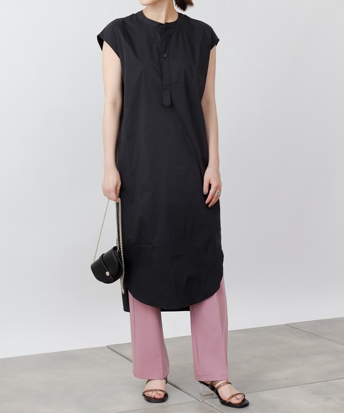 COLONY 2139（コロニートゥーワンスリーナイン）の「タイプライターノースリーブワンピース（ワンピース・レディース・イエロー/ブラック/オフホワイト・FREE）」の15枚目の写真