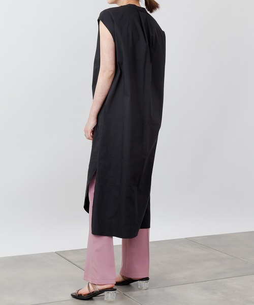 COLONY 2139（コロニートゥーワンスリーナイン）の「タイプライターノースリーブワンピース（ワンピース・レディース・イエロー/ブラック/オフホワイト・FREE）」の17枚目の写真