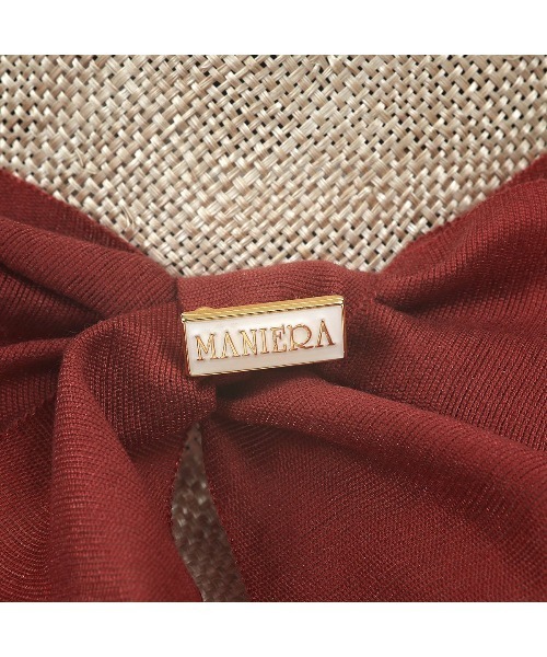 Rohw master product（ロウマスタープロダクト）の「シゾールポークパイハット（ハット・レディース・ベージュ/オフホワイト・FREE）」の5枚目の写真