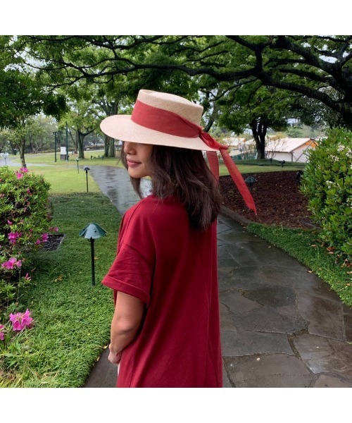 Rohw master product（ロウマスタープロダクト）の「シゾールポークパイハット（ハット・レディース・ベージュ/オフホワイト・FREE）」の10枚目の写真