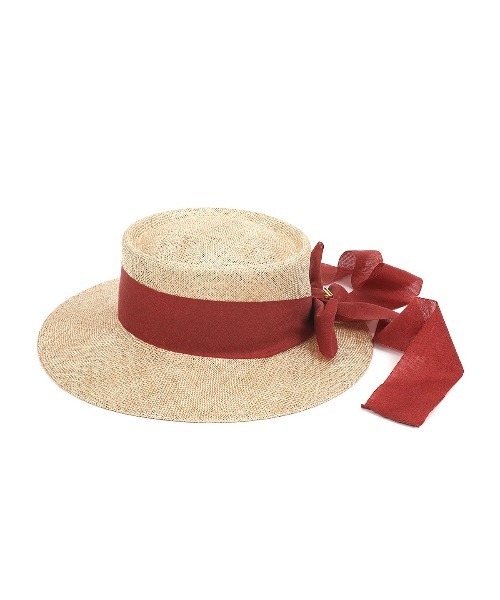 Rohw master product（ロウマスタープロダクト）の「シゾールポークパイハット（ハット・レディース・ベージュ/オフホワイト・FREE）」の7枚目の写真